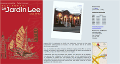 Desktop Screenshot of jardinlee.com